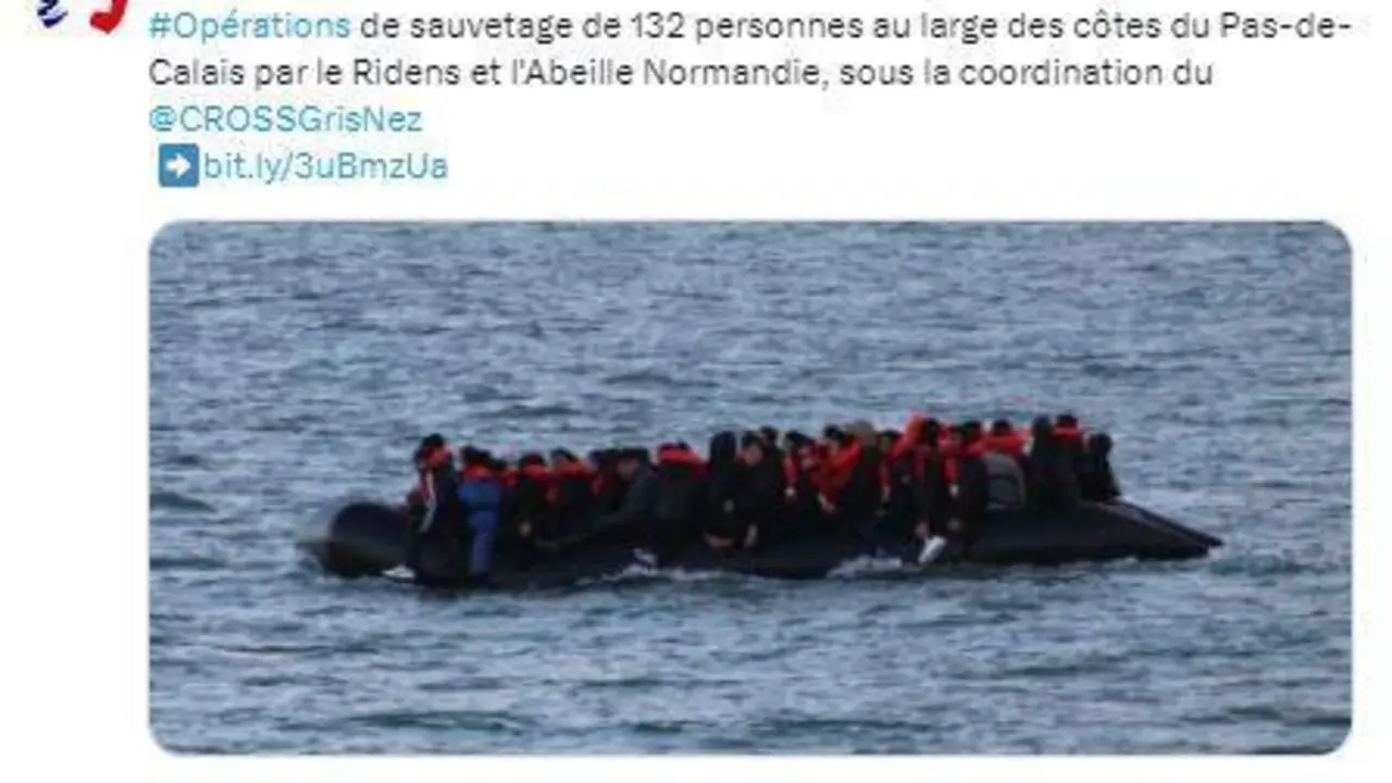 Migrantes. - X @premarmanche