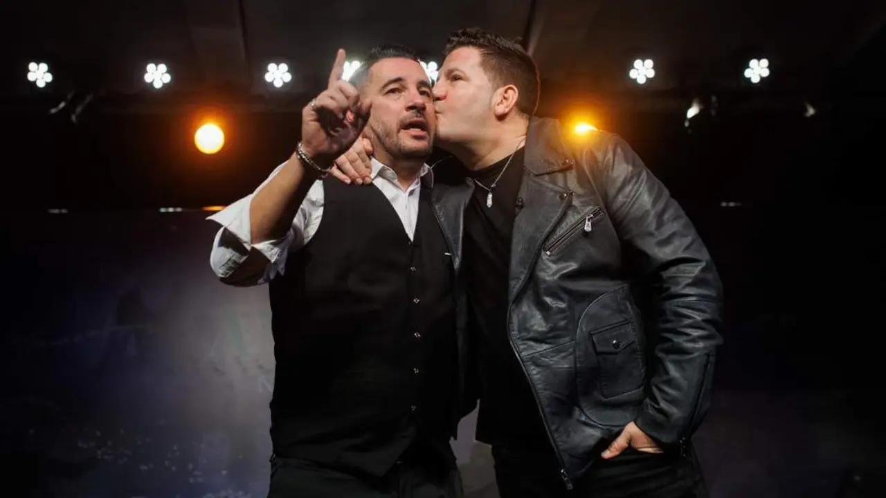 Andy y Lucas, en rueda de prensa en Madrid. - Alejandro Mart&iacute;nez V&eacute;lez/Europa Press