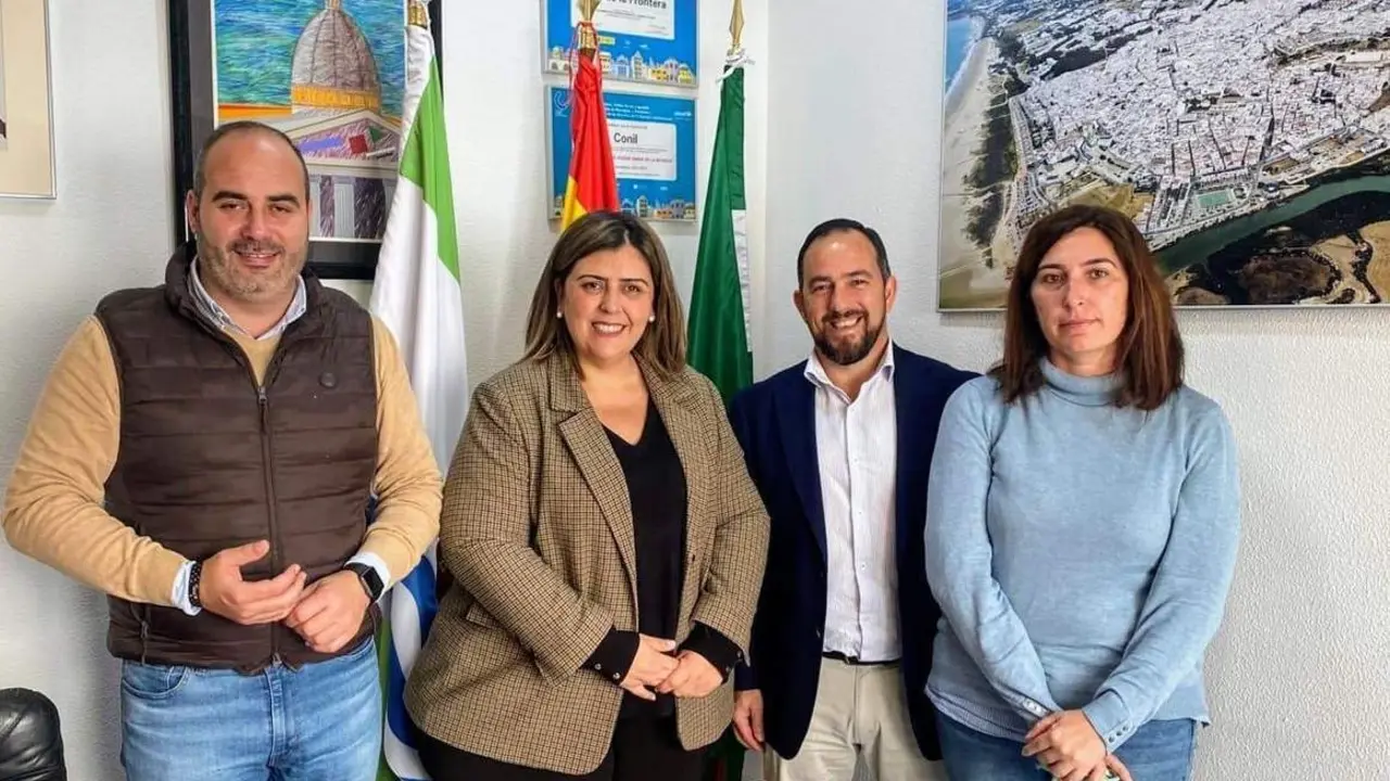 Reuni&oacute;n con el Ayuntamiento de Conil. - A.I.