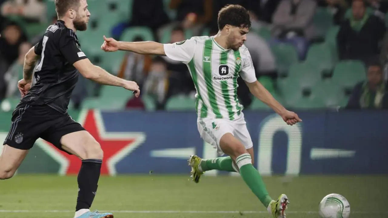Imagen del Betis - Dinamo de Zagreb. - efe