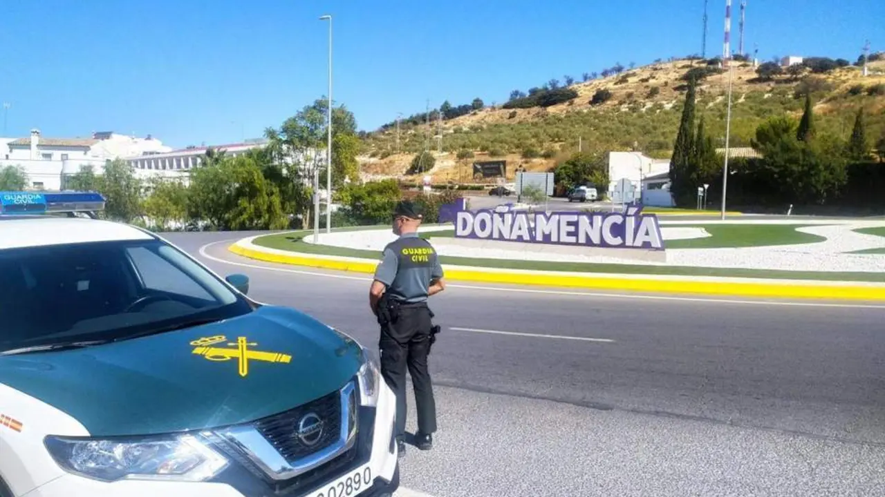 Do&ntilde;a Menc&iacute;a, localidad del robo. - EP