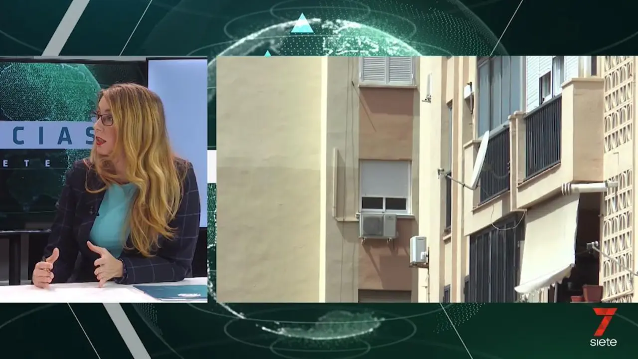 Mar&iacute;a Lafuente, representante de OCU M&aacute;laga, en 7TV. - 7TV M&Aacute;LAGA