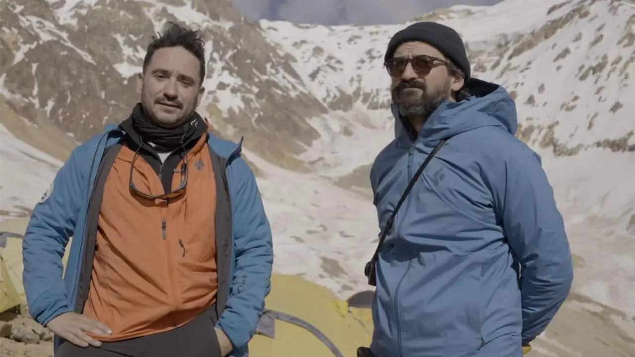 Preparativos de La sociedad de la nieve. - Netflix