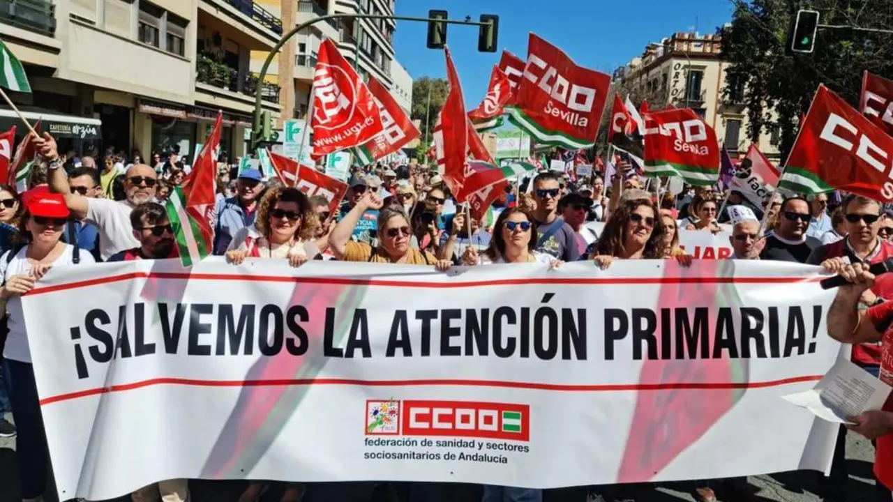 Protestas por una Atenci&oacute;n Primaria digna. - CCOO
