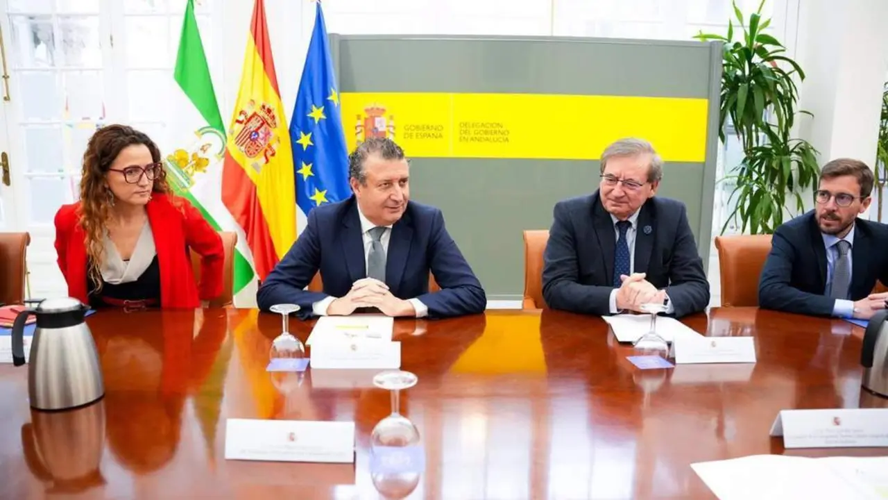 Reuni&oacute;n de los responsables institucionales para la exhumaci&oacute;n.  - EP