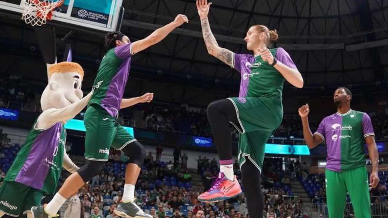 Osetkowski, Djedovic y Chicui. - UNICAJA CB