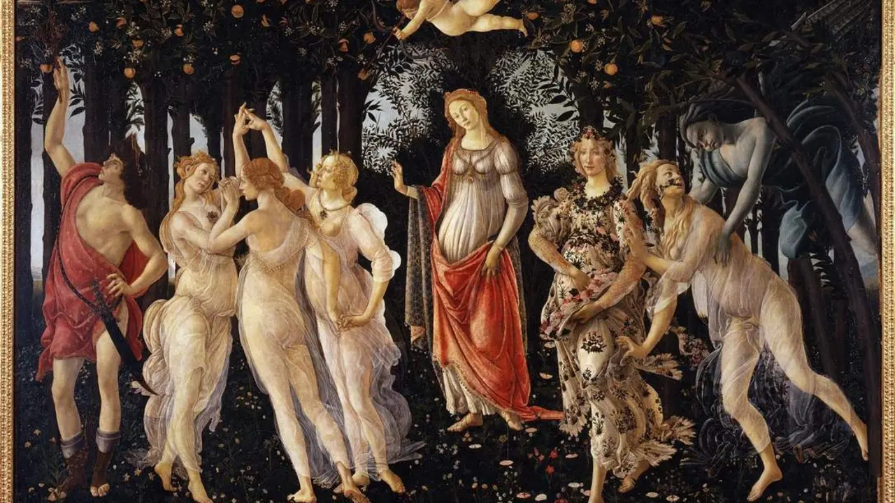 &lsquo;La Primavera&rsquo;, pintura de Sandro Botticelli. - Wikipedia