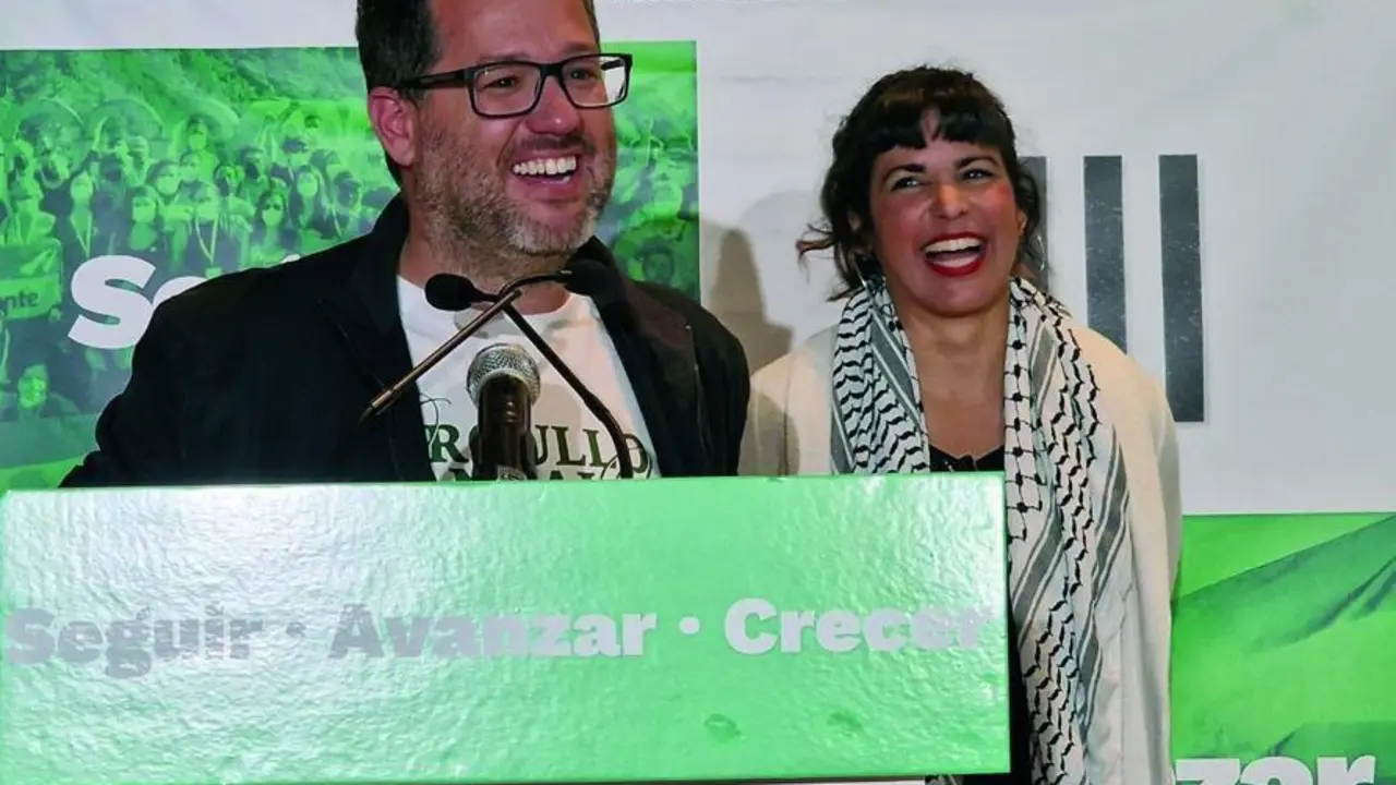 Jos&eacute; Ignacio Garc&iacute;a con Teresa Rodr&iacute;guez.  - Viva