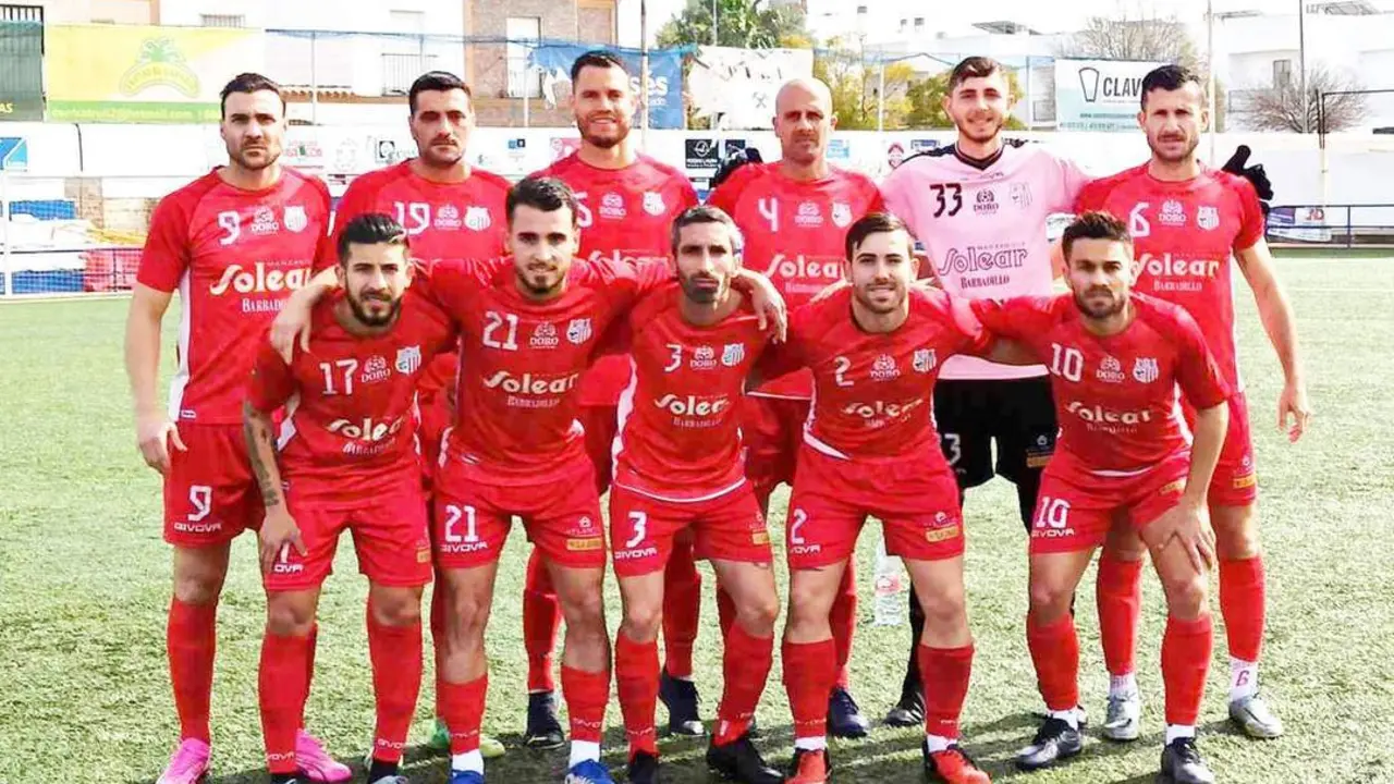 Once inicial que present&oacute; la UD Algaida en El Viso - UDA