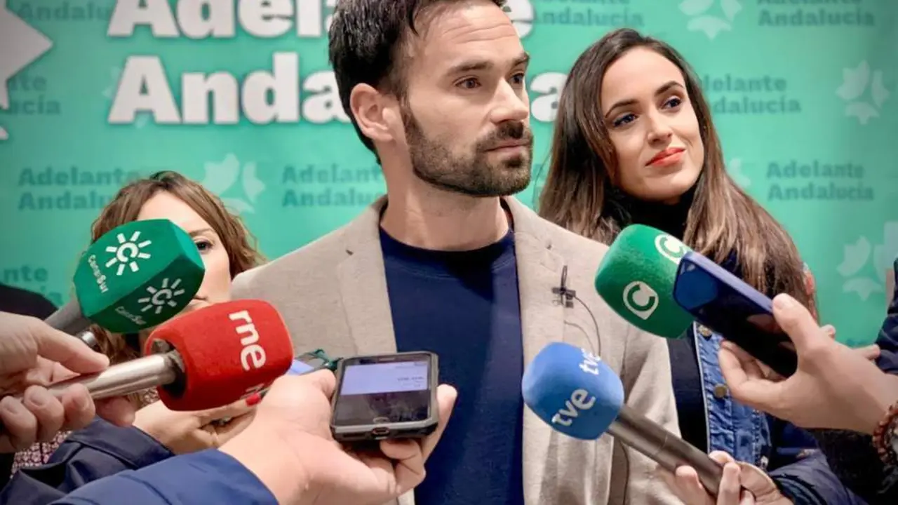 El portavoz de Adelante Izquierda Gaditana, David de la Cruz. - VIVA