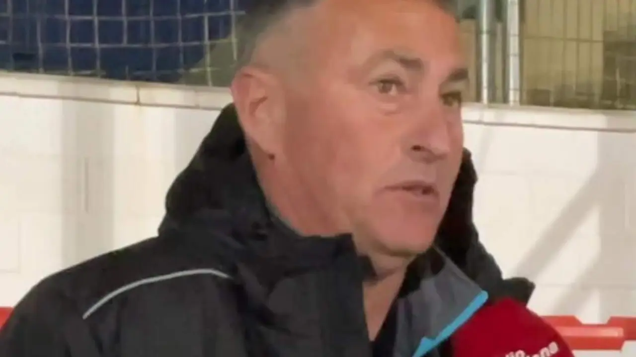 Alfonso Cortijo, entrenador del Chiclana. - 