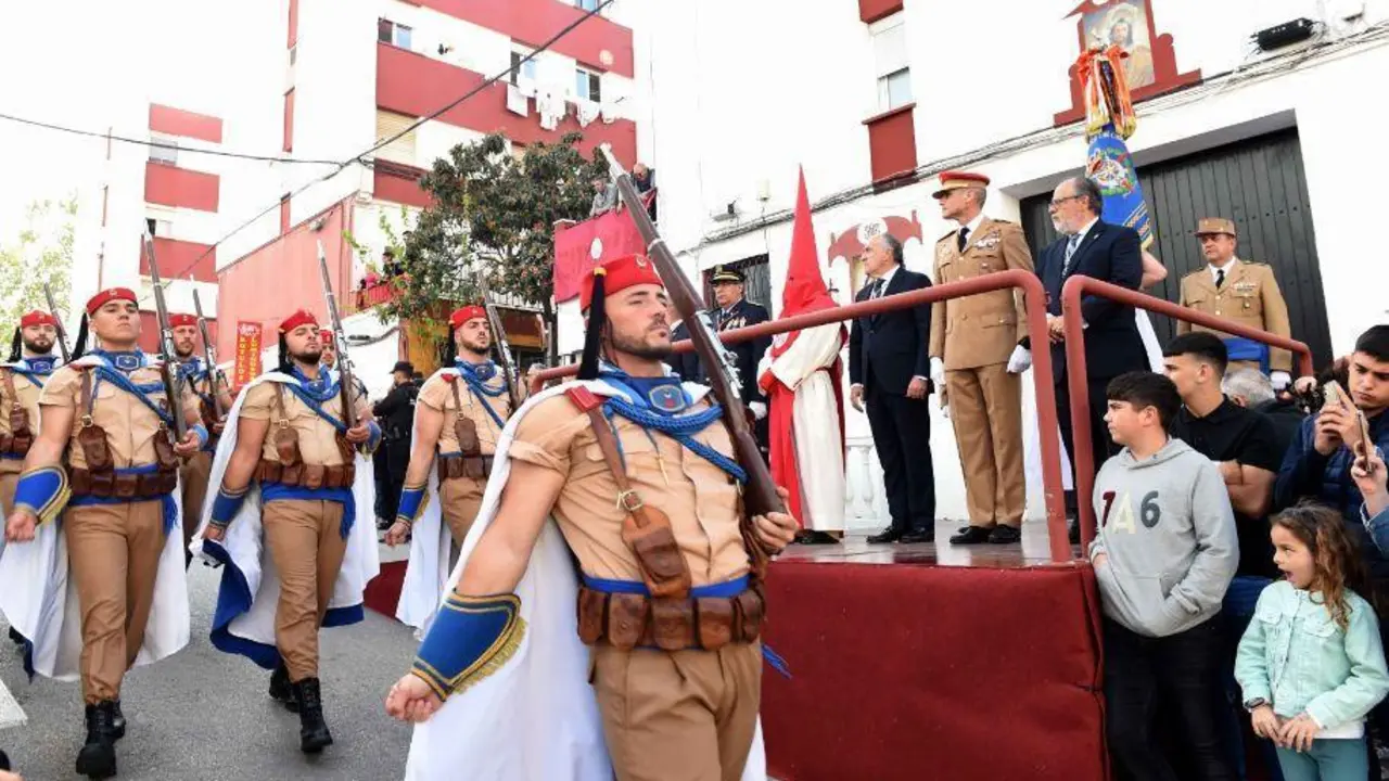 Regulares en el Mi&eacute;rcoles Santo de Algeciras. - AI