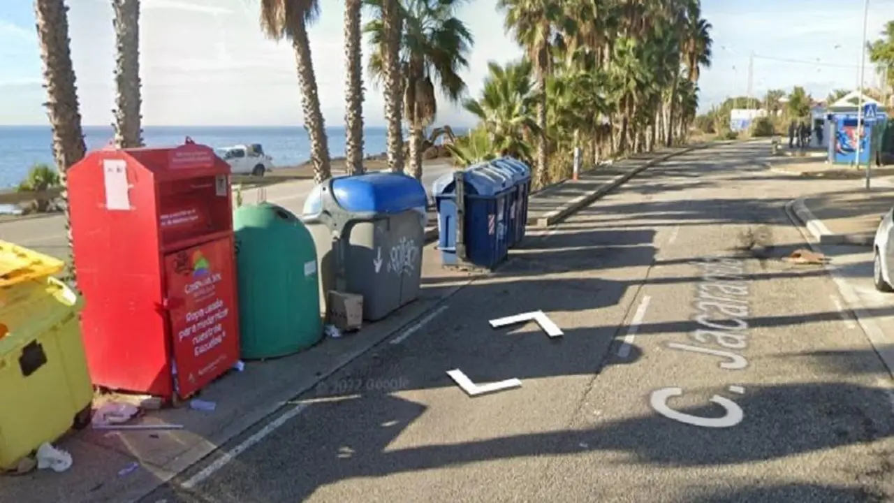 Lugar del suceso. - Google Maps