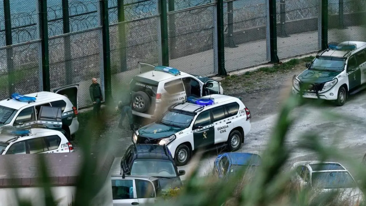 Paso fronterizo de la barriada de Benzu. - Europa Press
