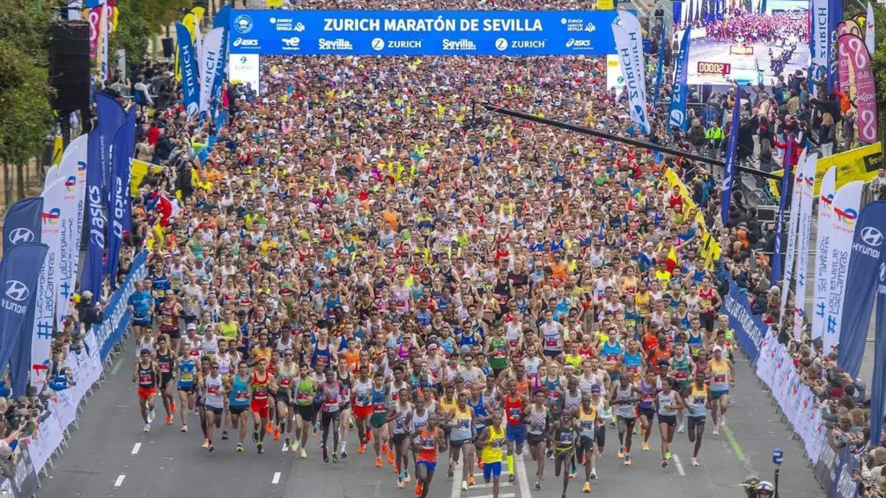 Zurich Marat&oacute;n de Sevilla. - efe