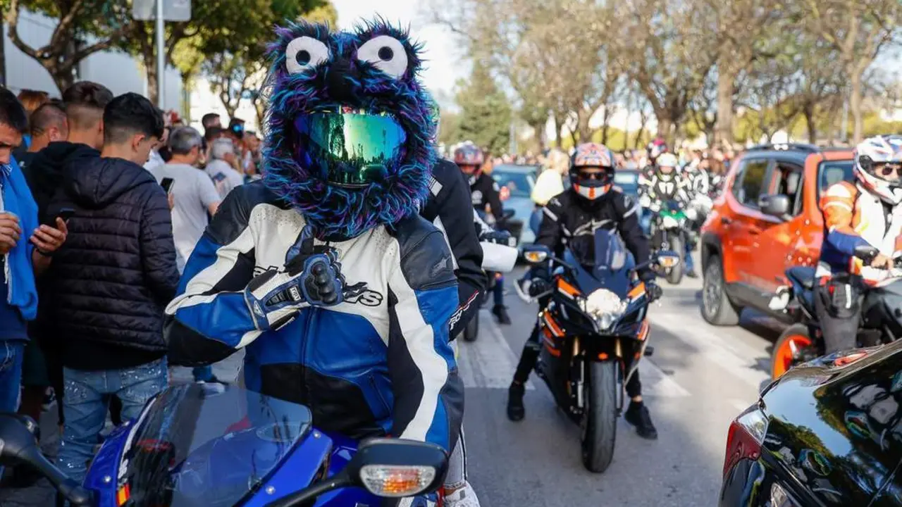 La motorada regresa a Jerez - Cristo Garc&iacute;a