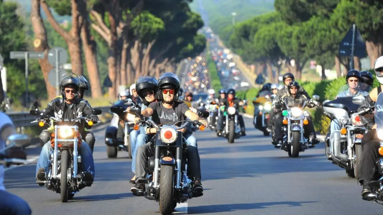 Motos hacia el Gran Premio de Jerez. - Europa Press