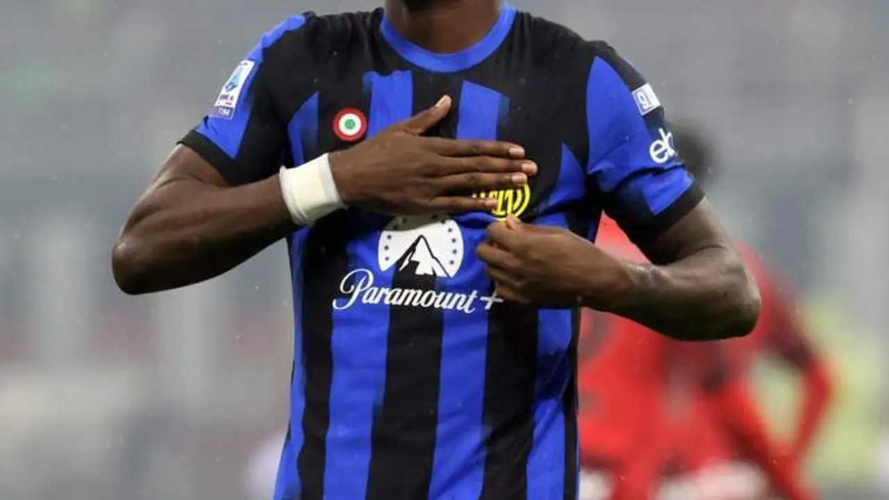 Marcus Thuram celebra su gol. - EFE