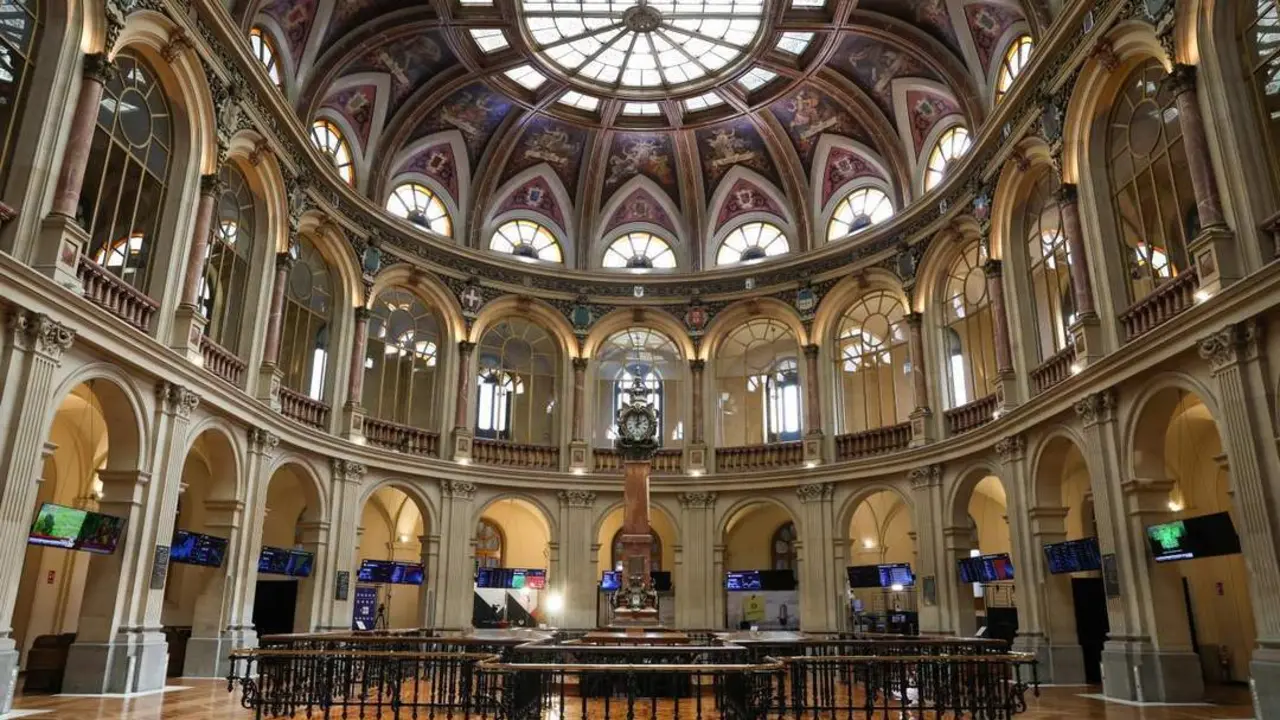 Interior del Palacio de la Bolsa. - EP