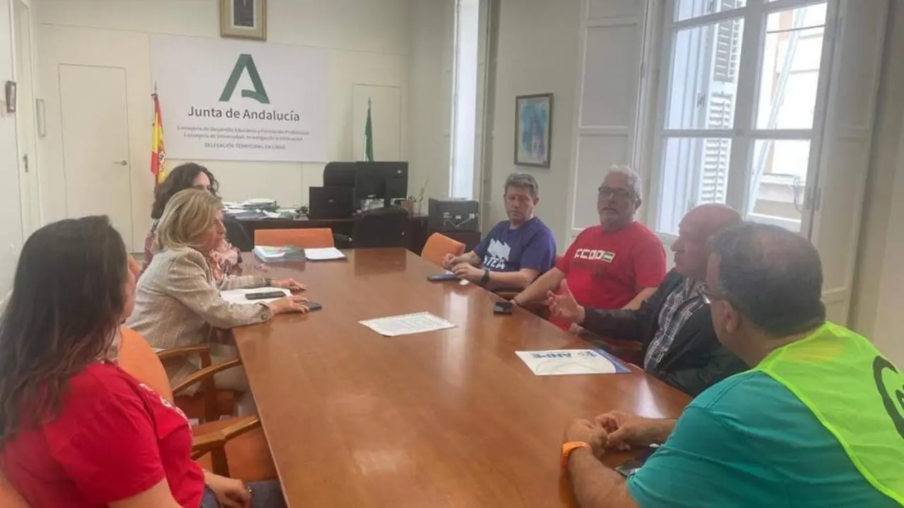Reuni&oacute;n de la Junta de Personal Docente el pasado 17 de abril. - VIVA
