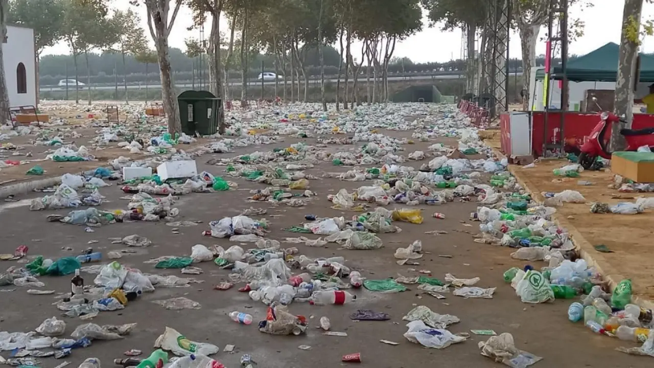 Un botell&oacute;n en El Puerto. - VIVA