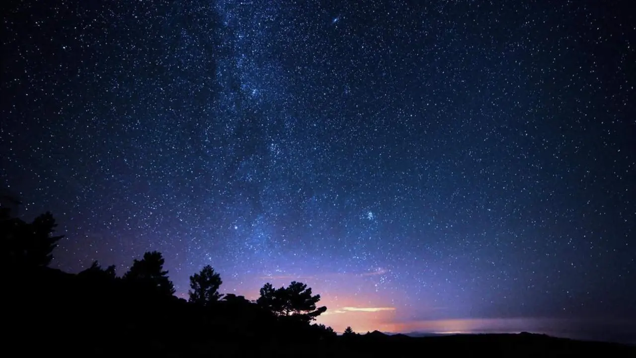 Cielo nocturno.  - Pexels. 