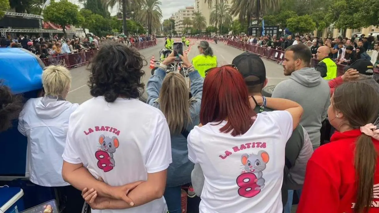Ambiente en una de las exhibiciones en la avenida &Aacute;lvaro Domecq. - Marga &Aacute;vila