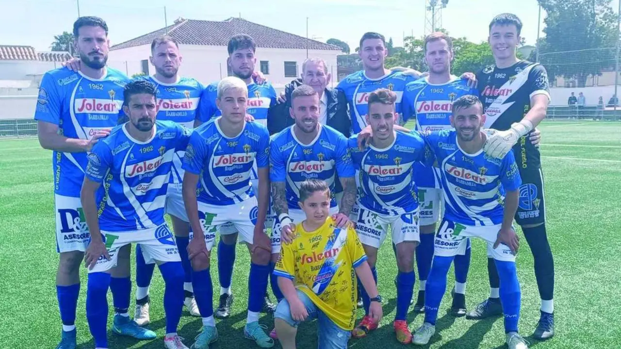Once inicial que present&oacute; el Rayo Sanluque&ntilde;o en La Quinta de la Paz - RS