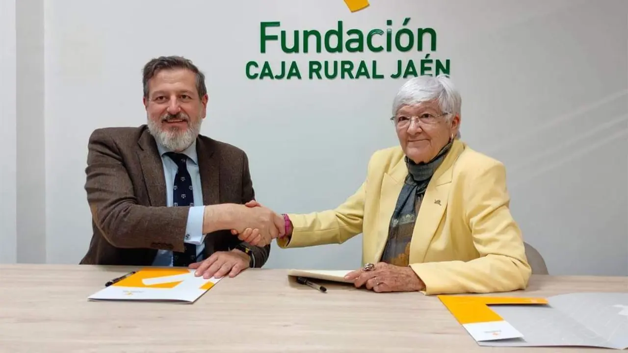Firma del convenio este martes.  - Fundaci&oacute;n Caja Rural 