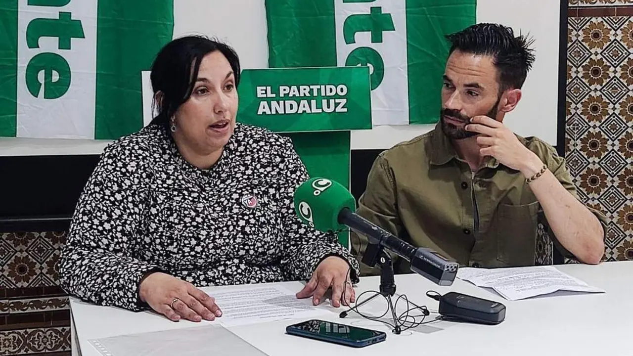 Ana Fern&aacute;ndez y David de la Cruz, en rueda de prensa. - VIVA