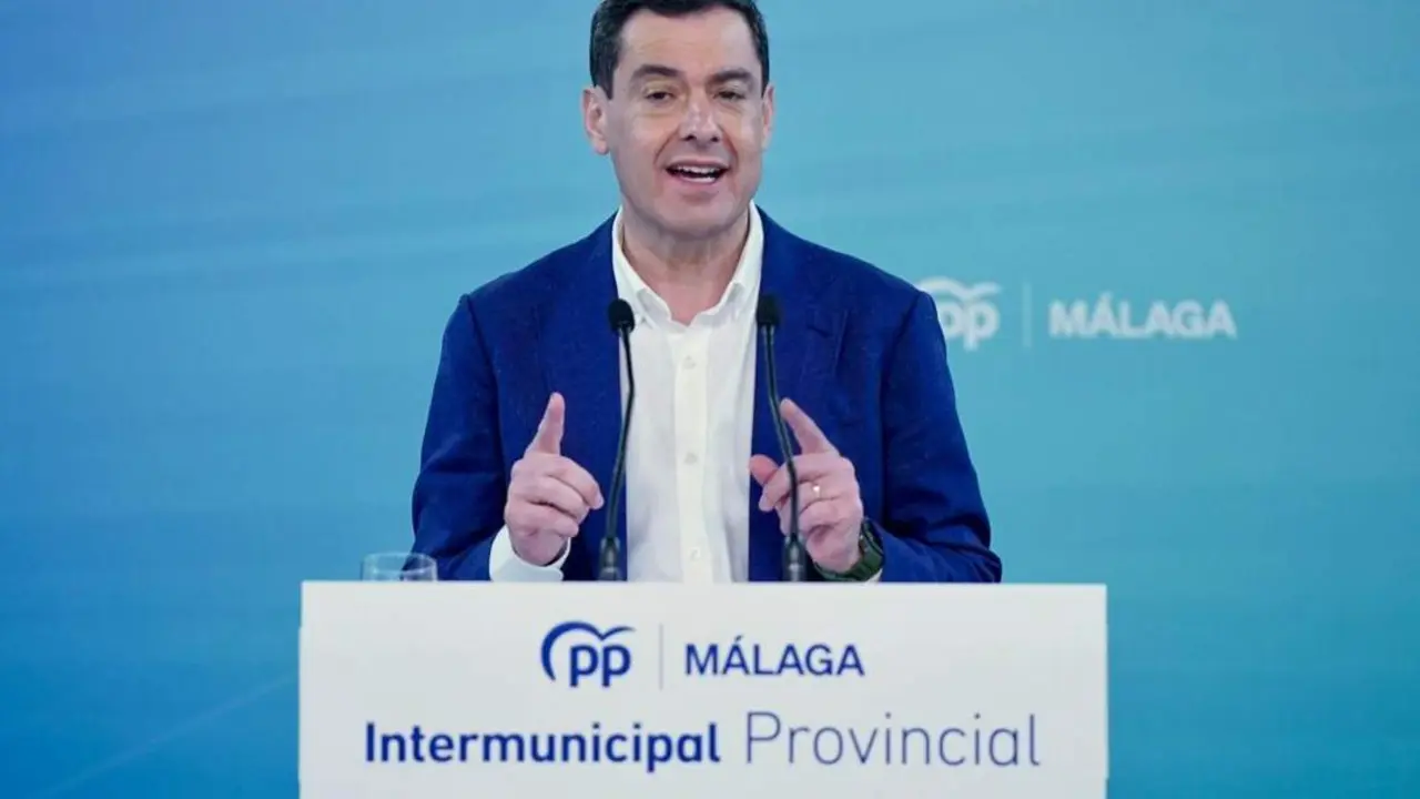 El presidente del PP de Andaluc&iacute;a y de la Junta de Andaluc&iacute;a. - EP