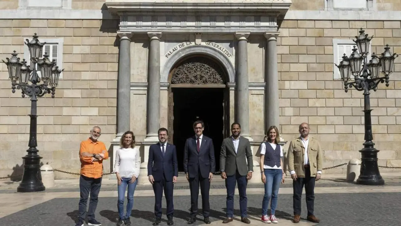 Fotograf&iacute;a de los candidatos a las elecciones catalanas del 12 de mayo - EFE/Alberto Est&eacute;vez