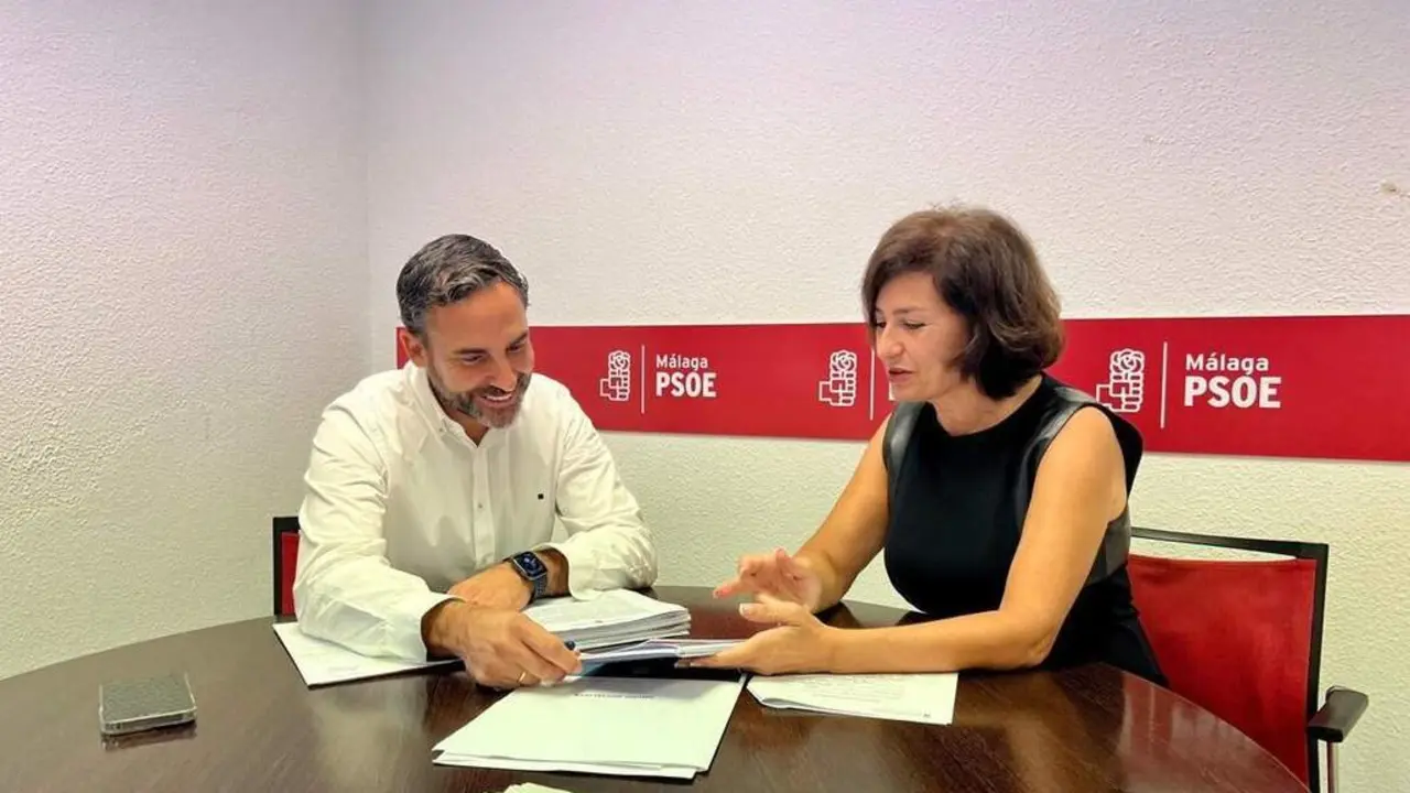 Dani P&eacute;rez (i) y Rosa del Mar Rodr&iacute;guez. - VM 