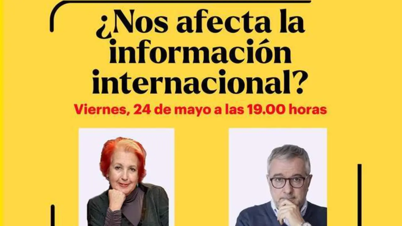 Rosa M&ordf; Calaf y Alfonso Armada, en la APC. - VIVA