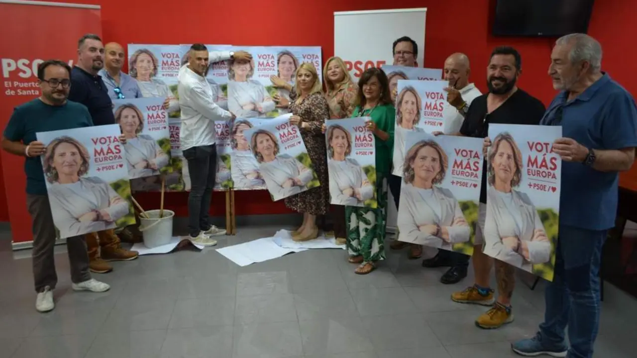 Inicio Campa&ntilde;a Europeas PSOE El Puerto.  - VIVA