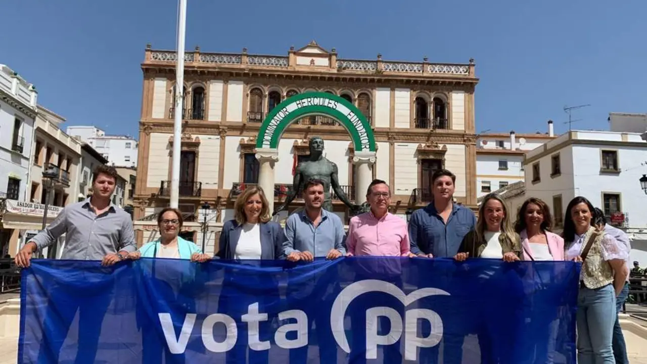 Acto de inicio de campa&ntilde;a del PP en la Plaza del Socorro.  - PP