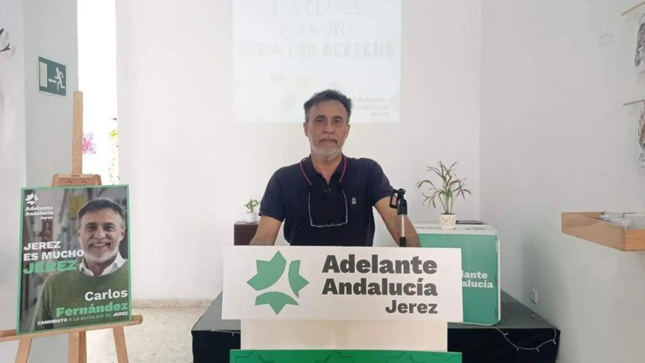 Carlos Fern&aacute;ndez, portavoz de Adelante Andaluc&iacute;a. - Adelante