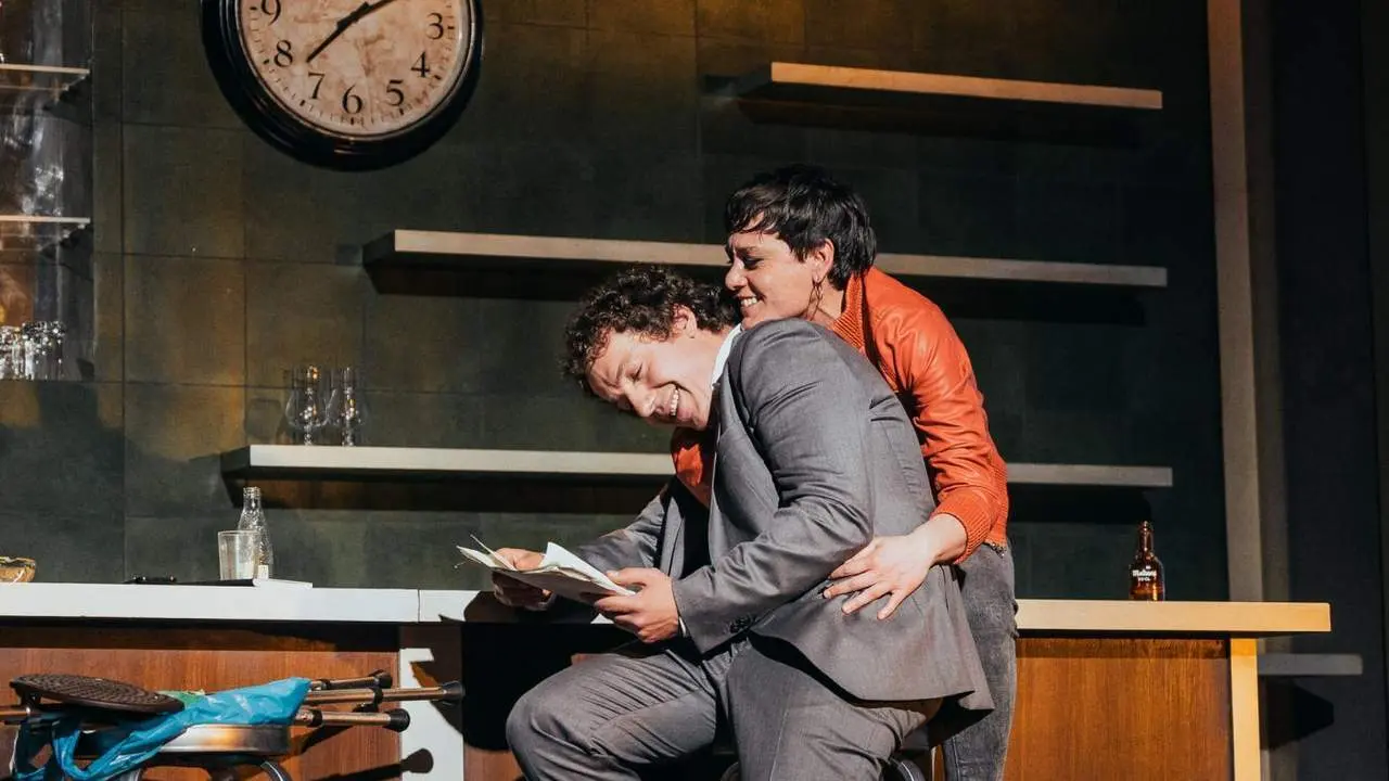 Obra de teatro 'Los guapos'. - 