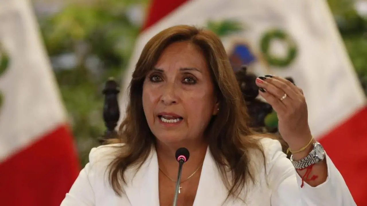 Dina Boluarte. - EFE