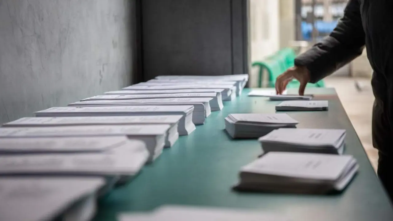 Papeletas electorales. - EP
