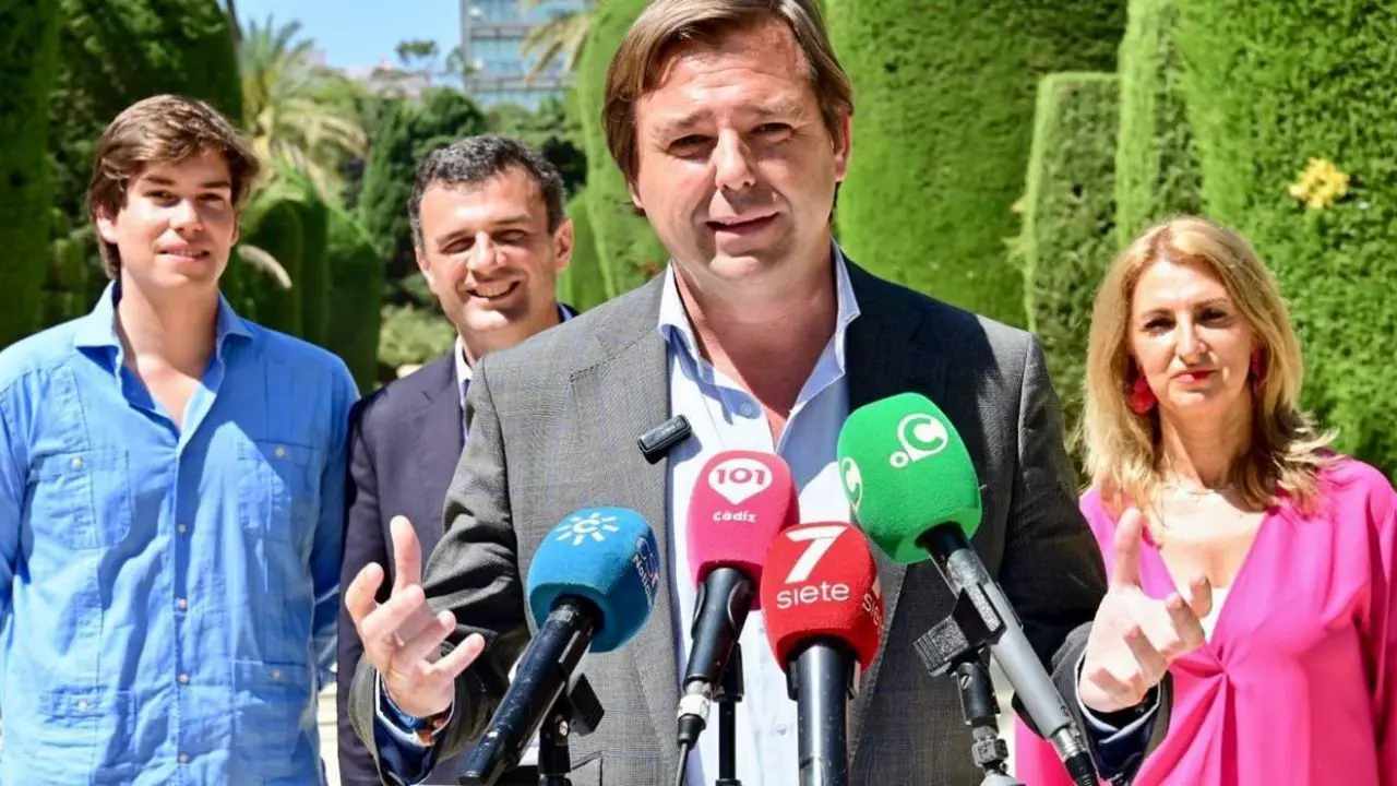 Antonio Repullo, secretario general del PP-A, en C&aacute;diz. - VIVA
