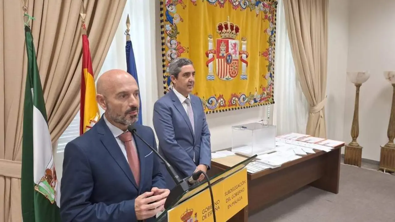 El subdelegado del Gobierno en M&aacute;laga, Javier Salas. - SUBDELEGACI&Oacute;N DEL GOBIERNO M&Aacute;LAGA