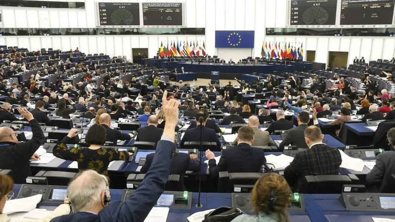 Sesi&oacute;n del Parlamento Europeo. - EP