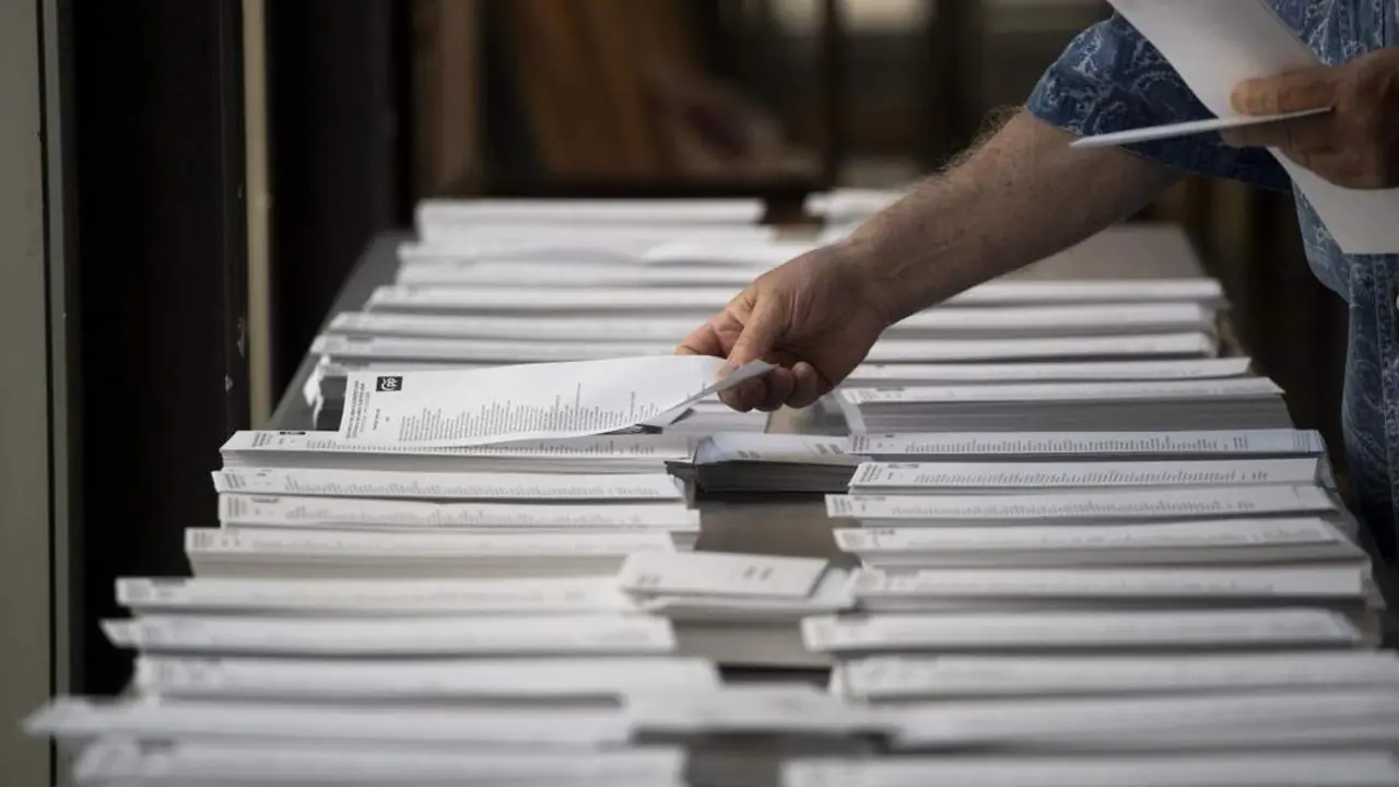 Papeletas electorales. - EFE