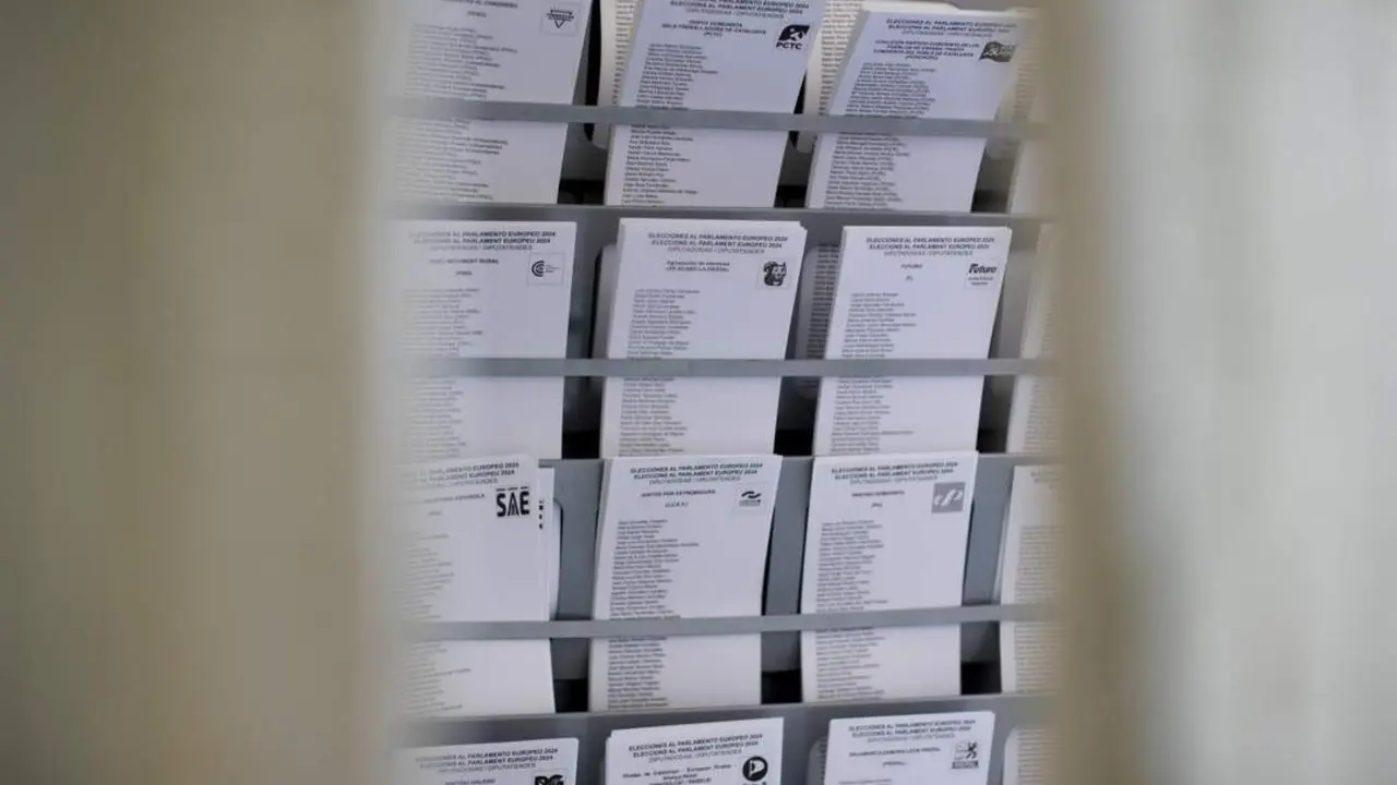 Papeletas electorales. - EFE