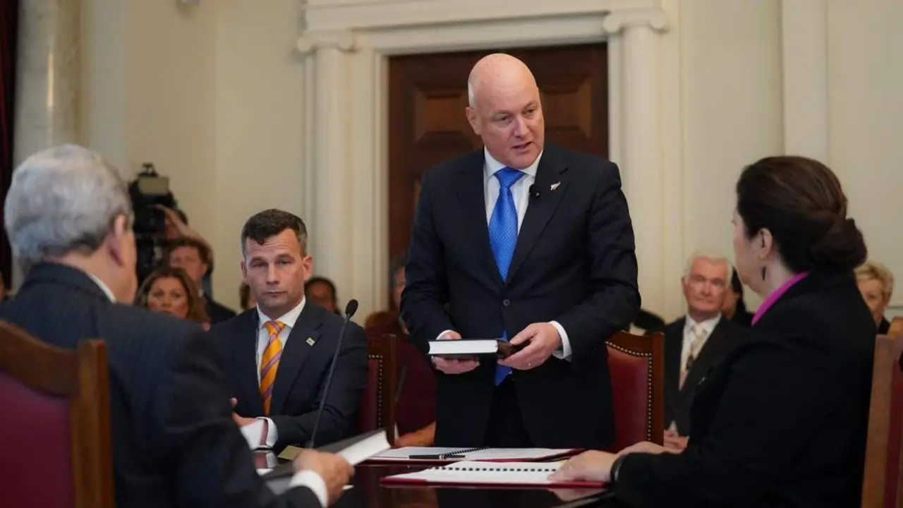 El primer ministro de Nueva Zelanda, Christopher Luxon. - Prime Minister Office Of New Zealand / Xinhua News / Contactophoto