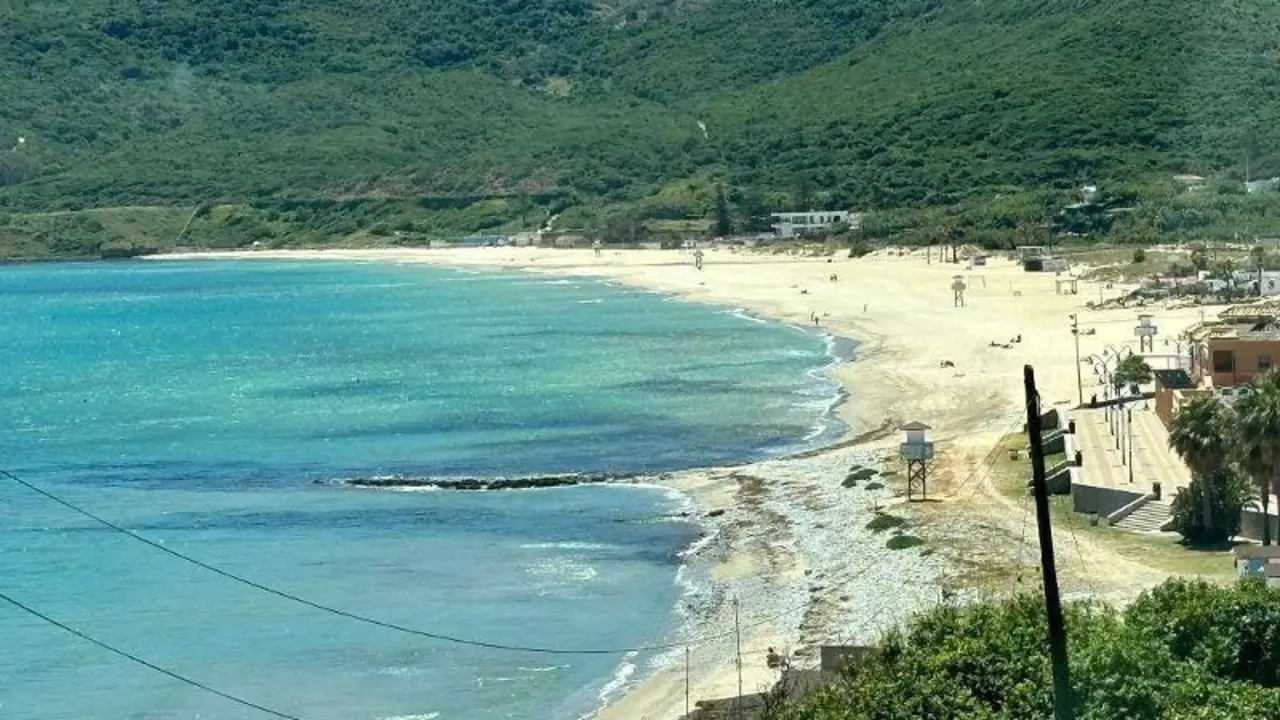 Playa de Getares, en Algeciras. - AI