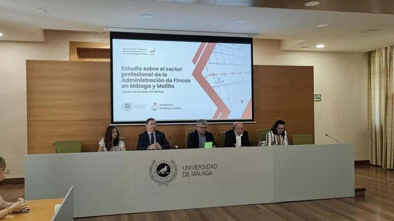Presentaci&oacute;n del estudio sobre la Administraci&oacute;n de Fincas. - ROCA