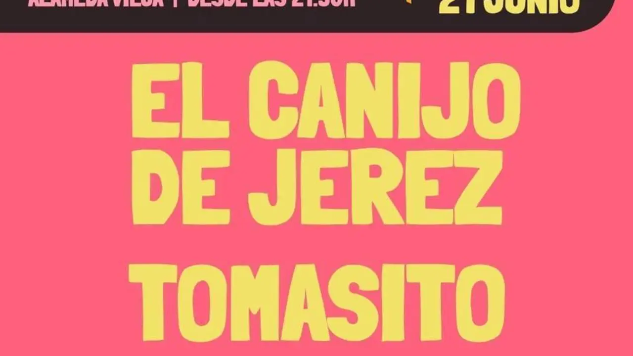 Cartel del concierto de El Canijo y Tomasito.  - Andaluc&iacute;a Informaci&oacute;n
