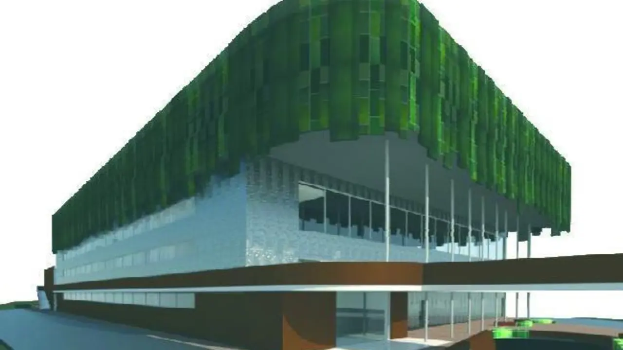 Infograf&iacute;a del Palacio de los Deportes. - Ayto. Ronda